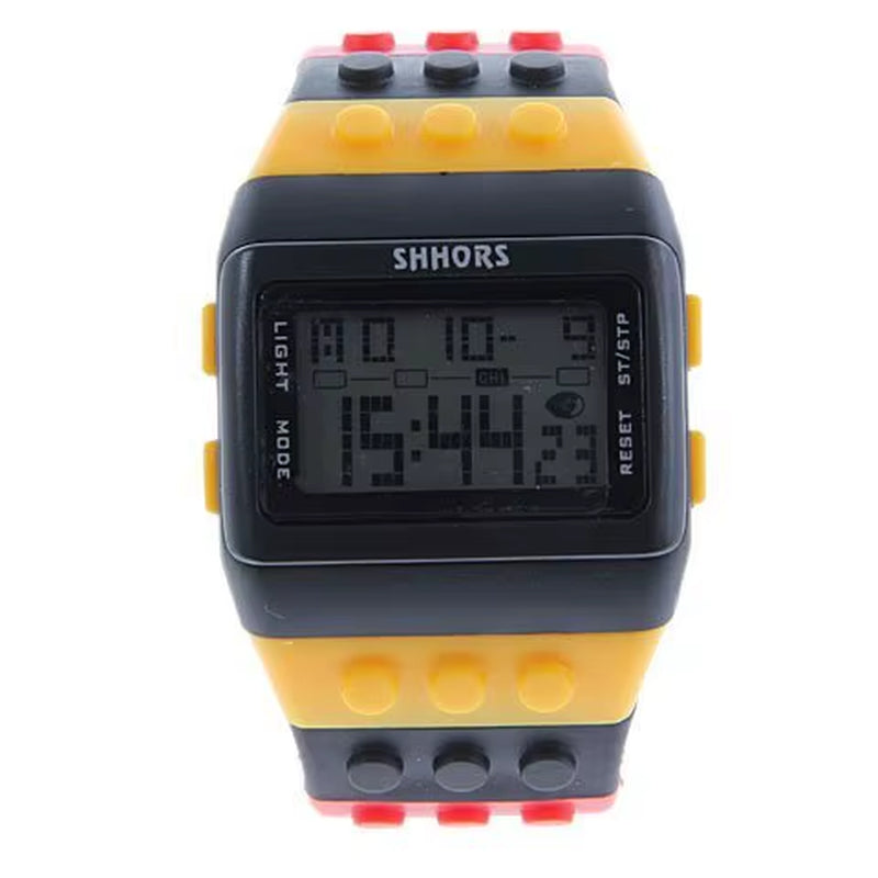 SHHORS Watches Led Digital Watches Electronic Wristwatch Fashion Plastic Watches Women Watches Rainbow Watch Reloj Mujer